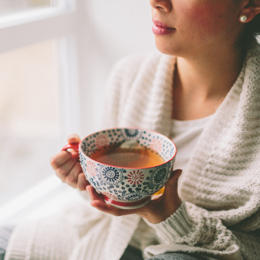 relaxed woman